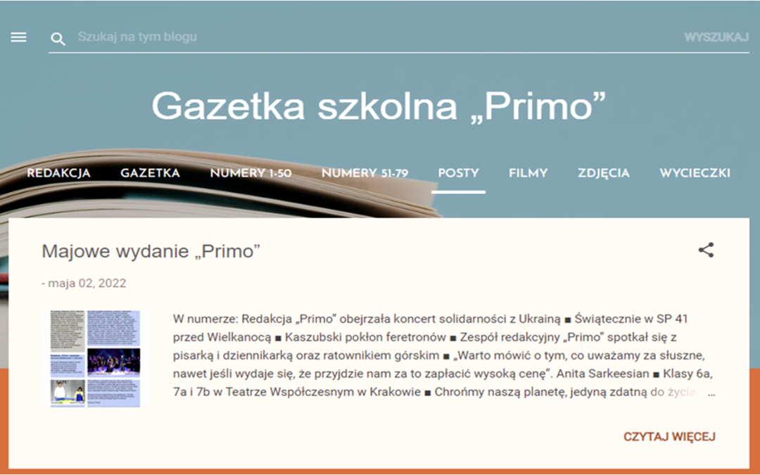 Redakcja „Primo” laureatem Ogólnopolskiego Konkursu Dziennikarskiego „Potęga Prasy” 2022